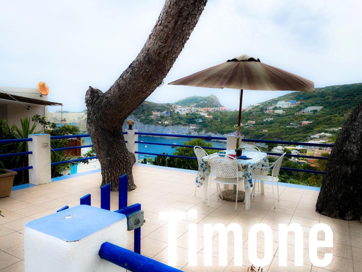 Ponzamania La Terrazza Di Cala Feola Apartment ภายนอก รูปภาพ